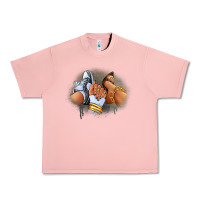 Salmon Sneaker and heel afro woman Urban Heavy Tee - RanaPortraitStore