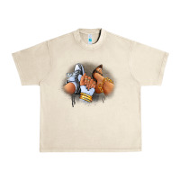 Sandshell Sneaker and heel afro woman Urban Heavy Tee - RanaPortraitStore