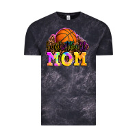 Cloud Black basketball mom Vintage Tee - OliviaCreatesArt