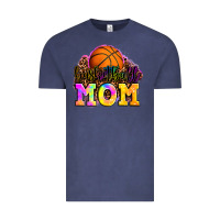 Vintage Denim basketball mom Vintage Tee - OliviaCreatesArt