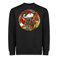Black Christmas koala Heavyweight Sweatshirt - BarkalooDesign
