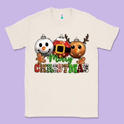 Merry Christmas Classic Tee Designed By Cowgirlartshop