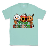 Seafoam merry christmas Classic Tee - CowGirlArtShop