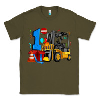 Army Green forklift birthday one Classic Tee - Artiststas