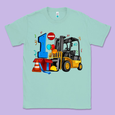 Forklift Birthday One Classic Tee Designed By Artiststas