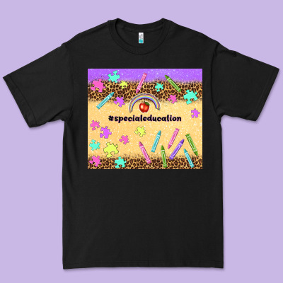 Special Education Teacher Premium Tee Designed By Tumblerdesignbyshophia