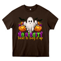 Chocolate Brown No Diggity 'Bout To Bag It Up Heavy Core Tee - texasbilliewilder