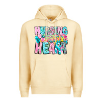 Pina Colada Nursing is a work of heart Premium Hoodie - CowhideDigitalArt