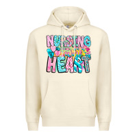 Sandshell Nursing is a work of heart Premium Hoodie - CowhideDigitalArt