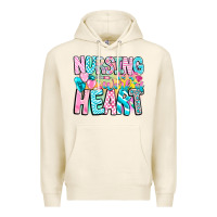 Tofu Nursing is a work of heart Premium Hoodie - CowhideDigitalArt