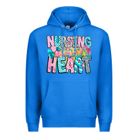 True Royal Nursing is a work of heart Premium Hoodie - CowhideDigitalArt
