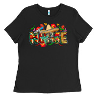 Black cinco de mayo nurse Ladies Tee - CowGirlArtShop