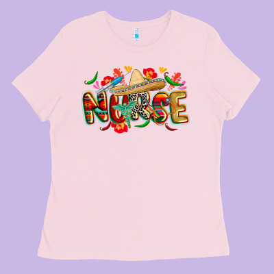 Cinco De Mayo Nurse Ladies Tee Designed By Cowgirlartshop
