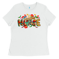 White cinco de mayo nurse Ladies Tee - CowGirlArtShop