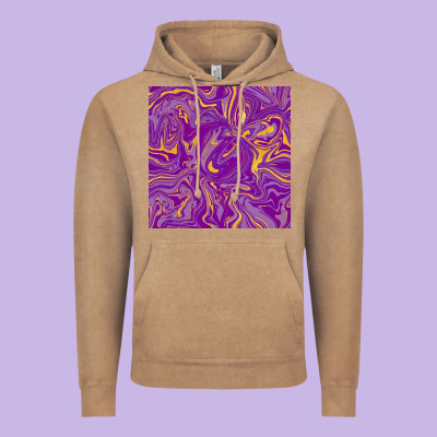 Abstract Mardi Gras Seamless Pattern Vintage Hoodie Designed By Fadigitalartstudio