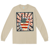 Mushroom Freedom rock hand Long Sleeve Tee - FaDigitalArtStudio