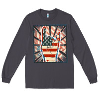 Smoke Freedom rock hand Long Sleeve Tee - FaDigitalArtStudio