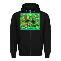 Black sunglasses Zipper Hoodie - BarkalooDesign
