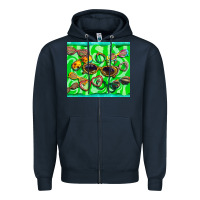 Navy sunglasses Zipper Hoodie - BarkalooDesign