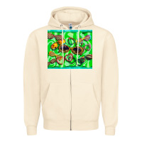 Sandshell sunglasses Zipper Hoodie - BarkalooDesign