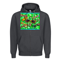 Smoke sunglasses Zipper Hoodie - BarkalooDesign