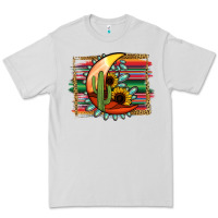 Dove Grey Desert Moon With Serape Background Premium Tee - Jasminsmagicworld