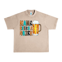 French Oak Mama Needs a Drink Urban Heavy Tee - CowCowDesign