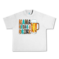 Lunar Rock Mama Needs a Drink Urban Heavy Tee - CowCowDesign