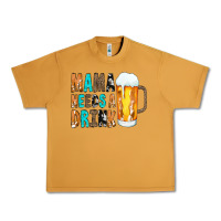 Peanut Butter Mama Needs a Drink Urban Heavy Tee - CowCowDesign