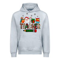 Heather Grey teacher Christmas Urban Hoodie - JahusDesignShop