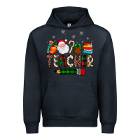 Navy teacher Christmas Urban Hoodie - JahusDesignShop