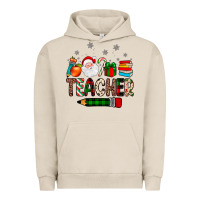 Pigment French Oak teacher Christmas Urban Hoodie - JahusDesignShop