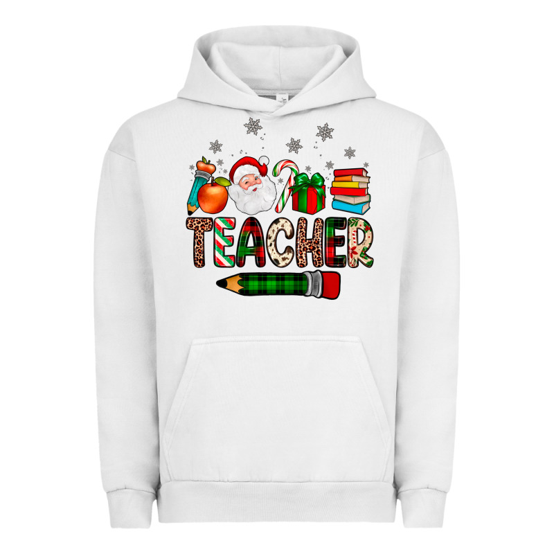 Teacher Christmas Urban Hoodie by JahusDesignShop | Teevron