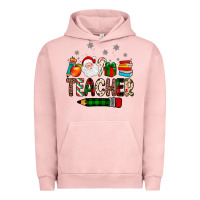 Pigment Salmon teacher Christmas Urban Hoodie - JahusDesignShop