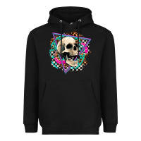 Black race skull Heavyweight Hoodie - AdoDesignShop