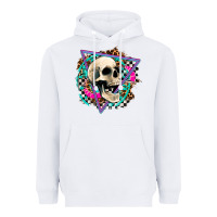White race skull Heavyweight Hoodie - AdoDesignShop