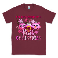 Burgundy iam dreaming of a christmas Classic Tee - CowGirlArtShop