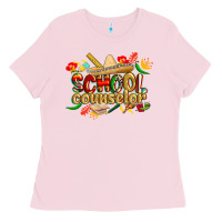 Bubblegum Pink cinco de mayo school counselor Ladies Tee - CowGirlArtShop