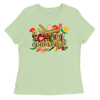 Matcha cinco de mayo school counselor Ladies Tee - CowGirlArtShop