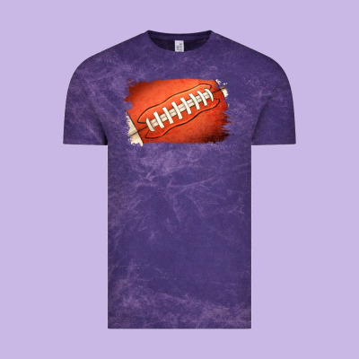 American Football Brushstroke Vintage Tee Designed By Jasminsmagicworld