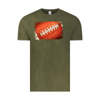 Vintage Olive american football brushstroke Vintage Tee - Jasminsmagicworld