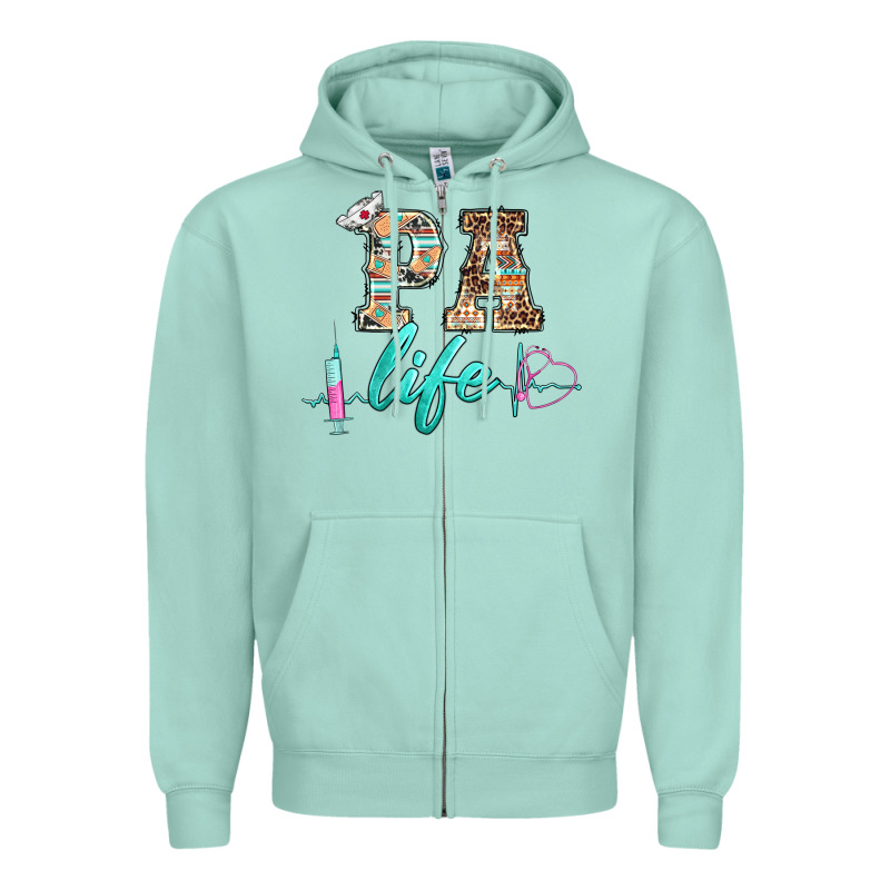 Western Nurse Pa  Life Zipper Hoodie by BarkalooDesign | Teevron