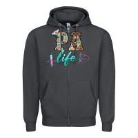 Smoke western nurse pa  life Zipper Hoodie - BarkalooDesign