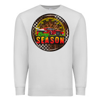 Dove Grey race coasters Premium Sweatshirt - AdoDesignShop