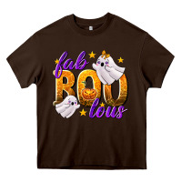 Chocolate Brown Fabboolous Heavy Core Tee - texasbilliewilder