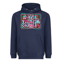 Navy race track mom Heavyweight Hoodie - AdoDesignShop