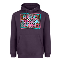 Plum race track mom Heavyweight Hoodie - AdoDesignShop