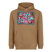 Toasted Coconut race track mom Heavyweight Hoodie - AdoDesignShop