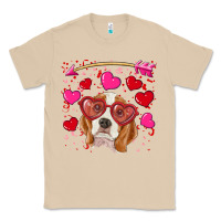 Mushroom Valentines day  beagle Classic Tee - RanaPortraitStore