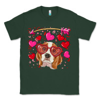 Sports Green Valentines day  beagle Classic Tee - RanaPortraitStore